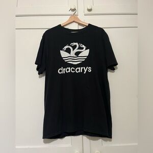 Game of Thrones Inspired Dracarys T-Shirt – Parody Design Black Tee Large L